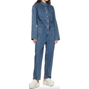 Simon Miller Blue Penny Denim Jumpsuit